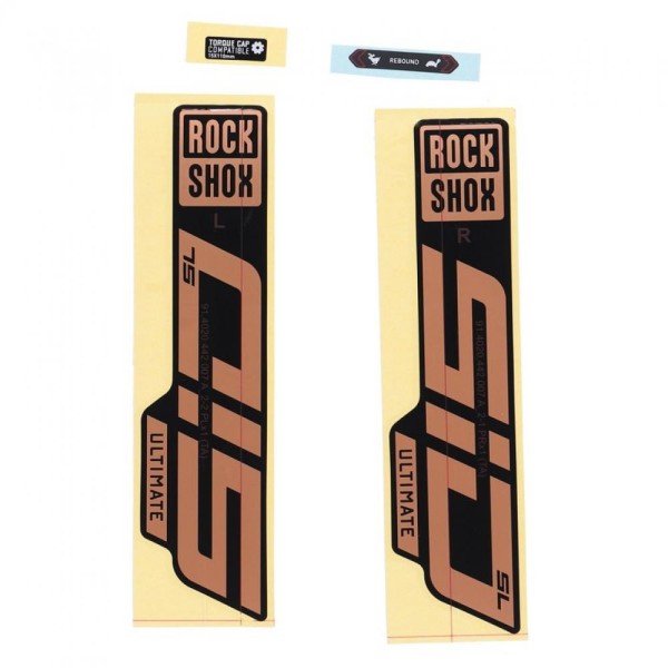 Gabel DecalKit RockSh.SID SL Ult. 27/29" 11.4018.105.036,matte Copper-Folie f.sw