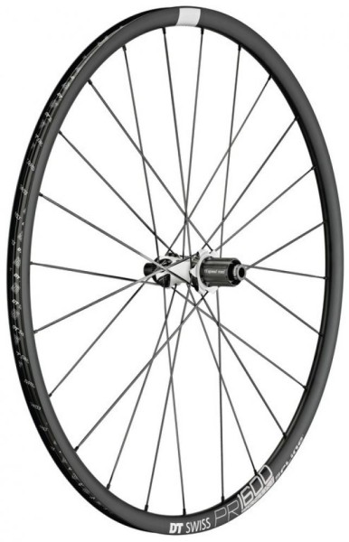 HR DT Swiss PR 1600 Spline DB 23 Alu, sz, CL, 142/12mm TA, Shimano