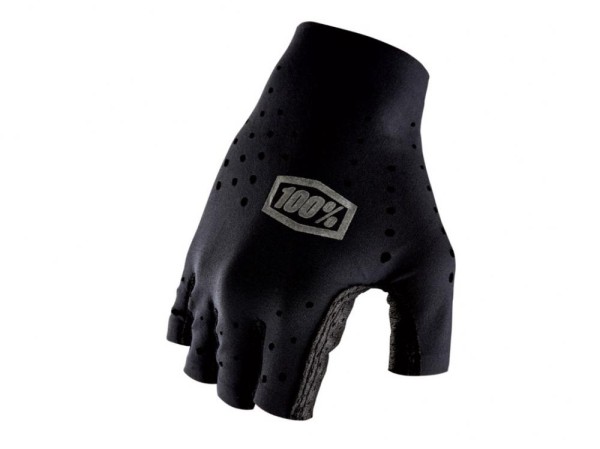 100% Sling Short Finger Gloves grau S