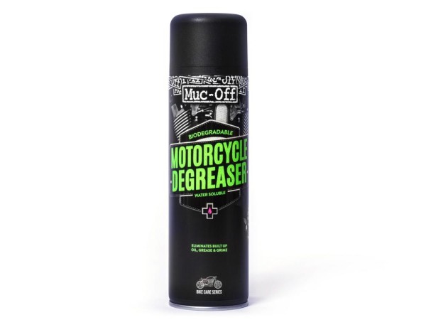 Muc Off Motorcycle De-Greaser Aerosol 500ml German Version, pink, 500