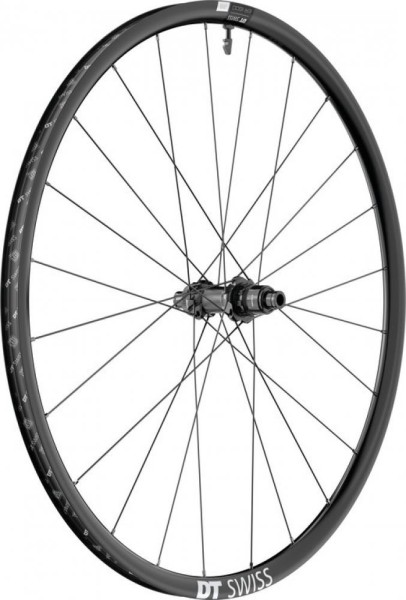 HR DT Swiss ER1600 Spline 23 DB 28"/22mm Alu, schwarz, CL ,142/12mm TA, Sram XDR