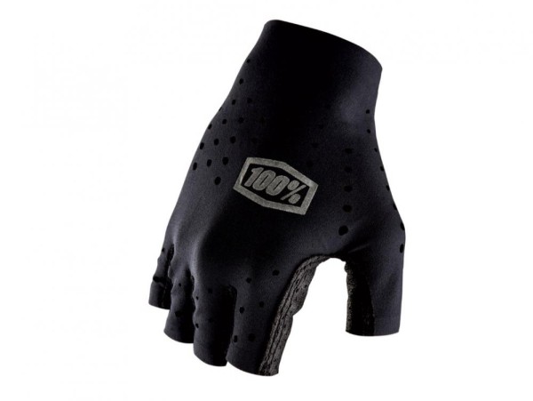 100% Sling Short Finger Gloves grau XL