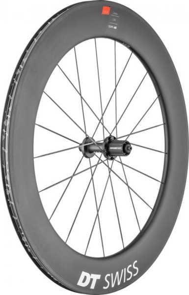 HR DT Swiss ARC 1100 Dicut 80 28"/17mm 700C Carbon, 130/5mm QR Shim. RD 11 SP