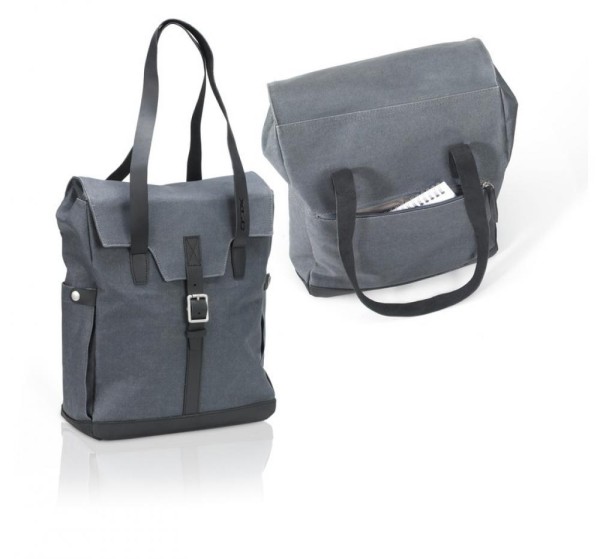 XLC Shoppingbag 'Community Line' slate grey, 32x13x39cm, 15ltr