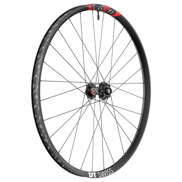 VR DT Swiss FR 1500 Classic 29"/30mm Alu, sw, IS-6-Loch, 110/20mm TA Boost