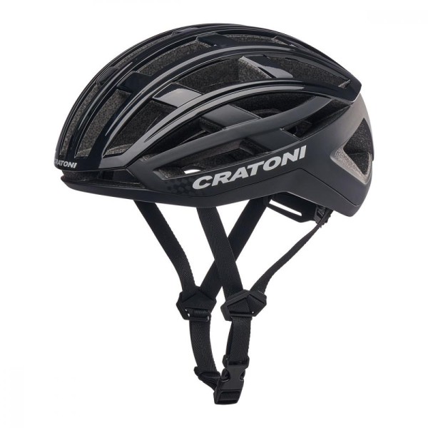 Fahrradhelm Cratoni C-Airlite schwarz glänzend-matt,Gr.M/L (56-58 cm)