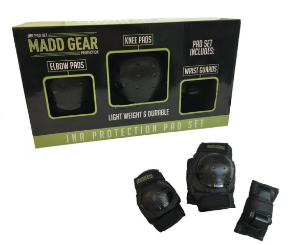 Madd Protektorenset Gear schwarz, Gr. S Junior