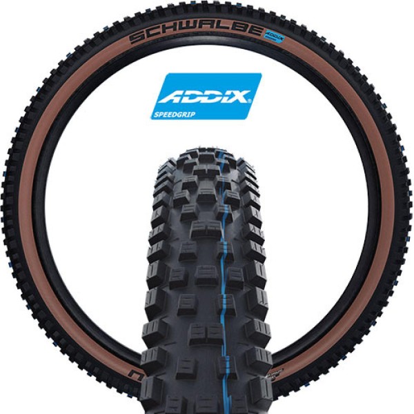 Schwalbe Reifen Nobby Nic 29x2.40" 62-622 schwarz/braun TLE E-50 HS602 faltbar