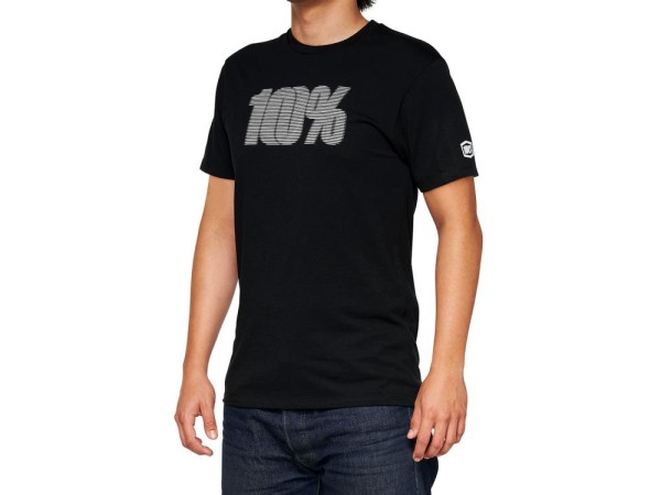 100% Deflect T-Shirt, black, M